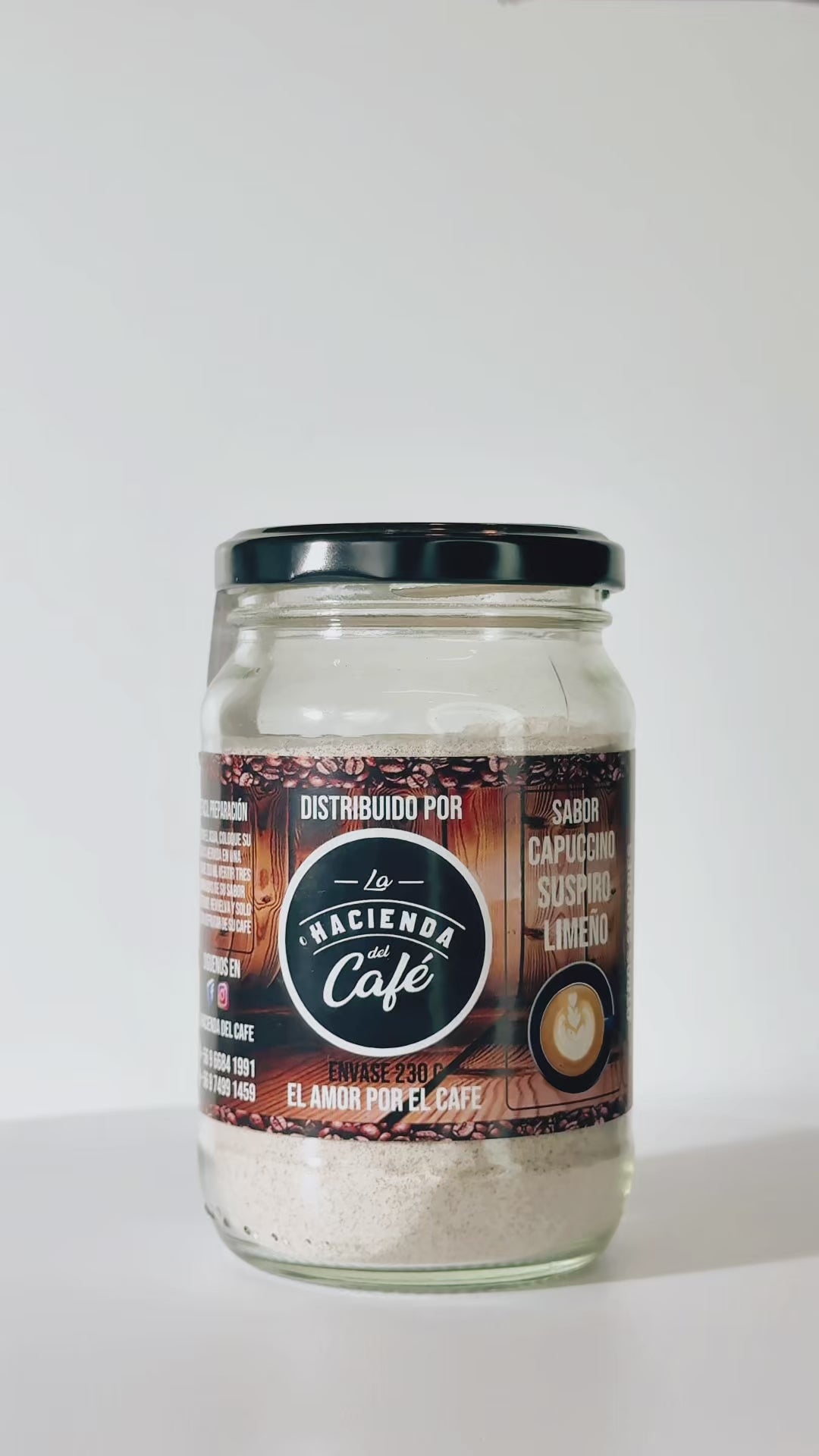 Capuccino Suspiro Limeño